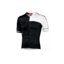 Koszulka Kross Czarny Biały - Pro Jersey. Białe t-shirty sportowe męskie KROSS BIKES, bez wzorów, z jersey, sportowe, bez ramiączek. Za 179.00 zł.