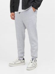 Jack & Jones Spodnie dresowe Gordon 12249274 Szary Regular Fit. Szare spodnie dresowe męskie Jack & Jones, bez wzorów, z dresówki. Za 129.99 zł.