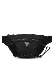Guess Saszetka nerka HMTRHN P5289 Czarny. Czarne saszetki męskie Guess, z aplikacjami, ze skóry. Za 249.99 zł.