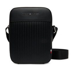 Saszetka Tommy Hilfiger. Czarne saszetki męskie Tommy Hilfiger, bez wzorów, młodzieżowe, małe. Za 349.99 zł.