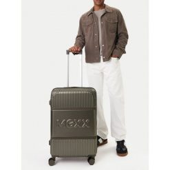 Walizka średnia MEXX. Szare walizki męskie Mexx, bez wzorów, średnie. Za 359.99 zł.