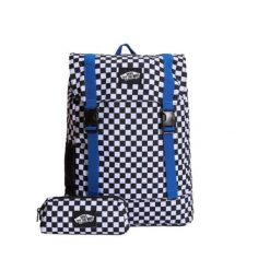 Plecak szkolny miejski Vans Utility Backpack Checkerboard + piórnik VN000PSFY281. Białe plecaki męskie Vans, bez wzorów. Za 175.00 zł.