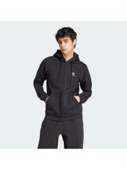 Adidas Bluza Trefoil Essentials IW5791 Czarny Regular Fit. Czarne bluzy rozpinane męskie ADIDAS, m, bez wzorów, z bawełny, bez ramiączek, bez kaptura. Za 279.99 zł.