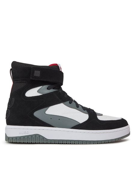 Hugo Sneakersy Kilian Hito 50510215 Biały. Czarne buty sportowe na co dzień męskie Hugo, m, bez wzorów, z materiału, bez ramiączek, bez kaptura. Za 879.99 zł.