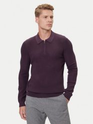 JOOP! Sweter 17 JK-04Nadimo 30046919 Fioletowy Modern Fit. Fioletowe kardigany męskie JOOP!, m, bez wzorów, z bawełny, bez ramiączek. Za 659.99 zł.