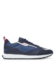 HUGO Sneakersy Icelin 50536568 Granatowy. Niebieskie buty sportowe na co dzień męskie Hugo, m, bez wzorów, z materiału, bez ramiączek, bez kaptura. Za 519.99 zł.