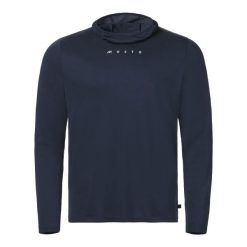 Bluza z kapturem przeciwsłoneczna Musto Evo Crew. Niebieskie bluzy nierozpinane męskie Musto, s, bez wzorów, z kapturem. Za 350.50 zł.