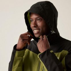 Kurtka turystyczna 3 w 1 męska Wentwood IX. Zielone kurtki męskie Regatta, na jesień, l, bez wzorów, z materiału, bez ramiączek, bez kaptura. Za 546.70 zł.