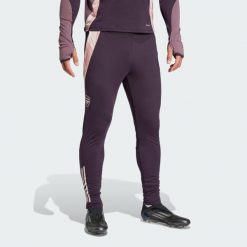 Spodnie Arsenal Tiro 24 Training. Czarne długie spodnie sportowe męskie ADIDAS, bez wzorów, z materiału, do piłki nożnej. Za 299.00 zł.
