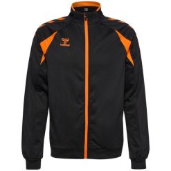 Kurtka z dresu Hummel Core 2.0. Brązowe kurtki męskie HUMMEL, bez wzorów, z dresówki, sportowe, bez ramiączek, bez kaptura. Za 223.50 zł.