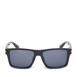 Okulary przeciwsłoneczne Quiksilver. Czarne okulary przeciwsłoneczne męskie Quiksilver, bez wzorów. Za 49.99 zł.