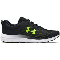 Buty Under Armour Ua Charged Assert 10, Mężczyźni. Czarne buty do biegania męskie Under Armour, bez wzorów, z materiału, bez zapięcia, do biegania. Za 292.99 zł.