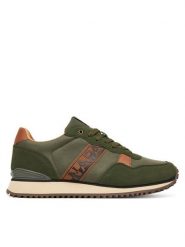 Napapijri Sneakersy Cosmos NP0A88XV Zielony. Zielone buty sportowe na co dzień męskie Napapijri, m, bez wzorów, z materiału, bez ramiączek, bez kaptura. Za 339.99 zł.