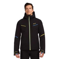 Męska kurtka narciarska Kilpi KILLY-M. Czarne kurtki narciarskie i snowboardowe męskie Kilpi, na zimę, m, bez wzorów, bez kaptura, narciarskie. Za 1,041.73 zł.