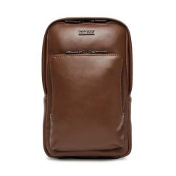 Plecak Guess. Brązowe plecaki męskie Guess, z aplikacjami. Za 279.99 zł.