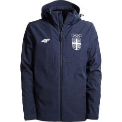 Softshell męski Serbia Pyeongchang 2018 SFM700 - granatowy melanż. Kurtki softshell męskie marki 4f. Za 499.90 zł.
