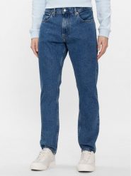 Calvin Klein Jeans Jeansy Authentic J30J324565 Granatowy Straight Fit. Niebieskie jeansy męskie Calvin Klein Jeans, bez wzorów, z bawełny. Za 279.99 zł.