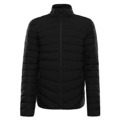 Kurtka męska puchowa Alpine Pro Reter. Czarne kurtki męskie Alpine Pro, m, bez wzorów, z puchu, sportowe, bez ramiączek, bez kaptura. W wyprzedaży za 549.00 zł.