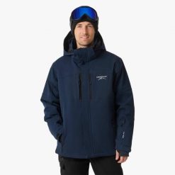 Kurtka narciarska Narciarstwo Męska Swedemount St. Anton Jacket SR oddychająca. Czarne kurtki narciarskie i snowboardowe męskie SWEDEMOUNT, na zimę, m, bez wzorów, bez kaptura, narciarskie. Za 599.99 zł.