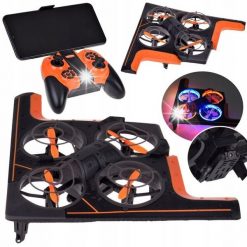 Dron Jokomisiada Zdalnie sterowany dron Quadcopter pojazd latający na aplikację RC0702. Drony Jokomisiada. Za 275.40 zł.