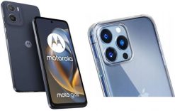 Smartfon Motorola Moto G05 4/128GB Granatowy (PB6L0054PL) + Etui Clear Case. Niebieskie smartfony Motorola. Za 362.00 zł.