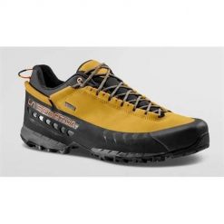 Buty do chodzenia męskie La Sportiva Tx 5 Low Gtx. Żółte buty do biegania męskie La Sportiva, bez wzorów, ze skóry, bez zapięcia, do biegania. Za 879.99 zł.