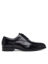 Aldo Półbuty Toledo 13963623 Czarny. Czarne eleganckie półbuty męskie Aldo, ze skóry, wizytowe, bez obcasa, bez zapięcia. Za 359.99 zł.