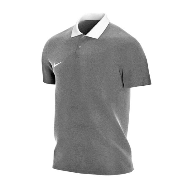 Męska Koszulka Polo Park 20 Z Krótkim Rękawem. Szare koszulki polo męskie Nike, m, bez wzorów, sportowe, bez kołnierzyka, bez ramiączek. Za 170.99 zł.