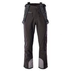 Spodnie Narciarskie Męskie Lorne II. Czarne spodnie narciarskie i snowboardowe męskie IGUANA, bez wzorów, narciarskie. Za 467.99 zł.