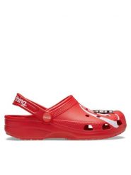 Crocs Klapki Classic Clog Coca-Cola 212129 Czerwony. Czerwone klapki i japonki męskie Crocs, bez wzorów, z tworzywa sztucznego. Za 299.99 zł.