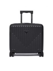 Guess Walizka kabinowa TMOLPC P5243 Czarny. Czarne walizki męskie Guess, z aplikacjami. Za 509.99 zł.