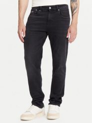 Tommy Jeans Jeansy Scanton DM0DM21888 Czarny Slim Fit. Czarne jeansy męskie Tommy Jeans, bez wzorów, z bawełny. Za 399.99 zł.