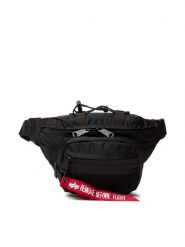 Alpha Industries Nerka Tactical Waist Bag 128925 Czarny. Czarne saszetki męskie Alpha Industries, bez wzorów, z materiału. Za 189.99 zł.