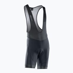 Spodenki rowerowe męskie Northwave Origin Bibshort. Czarne szorty sportowe męskie Northwave, bez wzorów, sportowe. Za 340.40 zł.