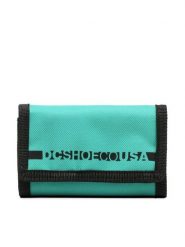 DC Portfel ADYAA03165 Zielony. Zielone portfele męskie DC, bez wzorów, z materiału. Za 49.99 zł.