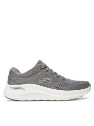 Skechers Sneakersy Arch Fit 2.0- 232700/GRY Szary. Szare buty sportowe na co dzień męskie Skechers, m, bez wzorów, z materiału, bez ramiączek, bez kaptura. Za 259.99 zł.