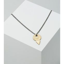 Miansai WISE LOCK NECKLACE Naszyjnik goldcoloured. Żółte biżuteria dla mężczyzn Miansai. Za 589.00 zł.