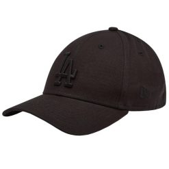 Czapki New Era Model League Essential 940 Los Kolor Czarny. Czarne czapki męskie New Era, bez wzorów, z bawełny, sportowe. Za 119.99 zł.