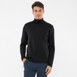 Bluza męska VIKING Admont Full Zip Man rozpinana. Czarne bluzy rozpinane męskie Viking, m, bez wzorów, bez ramiączek, bez kaptura. Za 219.90 zł.