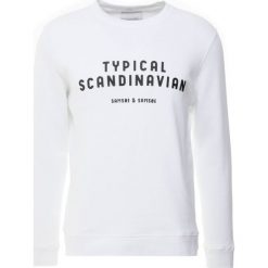 Samsøe & Samsøe SCANDINAVIAN Bluza white. Białe bluzy nierozpinane męskie Samsøe & Samsøe, z bawełny. Za 369.00 zł.
