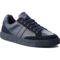Sneakersy VERSACE JEANS - E0YSBSF3 70744 239. Niebieskie buty sportowe na co dzień męskie Versace Jeans, z jeansu, eleganckie. W wyprzedaży za 469.00 zł.