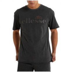 Koszulka sportowa męska Ellesse Miater. Czarne t-shirty sportowe męskie Ellesse, m, bez wzorów, z bawełny, sportowe, bez ramiączek. Za 134.00 zł.