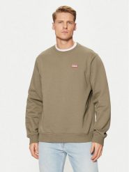 Hunter Bluza Victor HARM0040242 Khaki Regular Fit. Brązowe bluzy nierozpinane męskie Hunter, m, bez wzorów, z bawełny, bez ramiączek, bez kaptura. Za 159.99 zł.