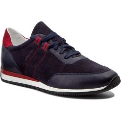 Sneakersy GINO ROSSI - Torino MPV902-V88-R5XB-5757-F 59/59. Niebieskie buty sportowe na co dzień męskie Gino Rossi, z materiału. W wyprzedaży za 219.00 zł.
