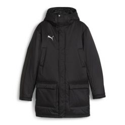 Puma Kurtka Teamfinal Winter 65856903. Czarne kurtki męskie Puma, m, bez wzorów, sportowe, bez ramiączek, bez kaptura. Za 500.99 zł.