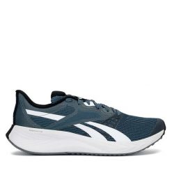 Buty do biegania Reebok. Niebieskie buty do biegania męskie Reebok, bez wzorów, bez zapięcia, do biegania. Za 209.99 zł.