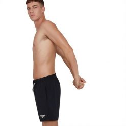 Spodenki kąpielówki szorty męskie Speedo Watershort. Czarne kąpielówki męskie SPEEDO, m, bez wzorów, z poliesteru. Za 86.14 zł.