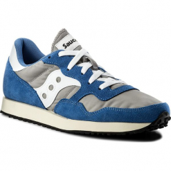 Sneakersy SAUCONY - Dxn Trainer Vintage S70369-15 Grey/Blue. Niebieskie buty sportowe na co dzień męskie Saucony, z materiału, sportowe. W wyprzedaży za 279.00 zł.