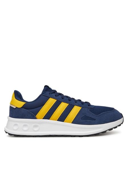 Adidas Sneakersy Run 84 JI4871 Granatowy. Niebieskie buty do biegania męskie ADIDAS, bez wzorów, z materiału, bez zapięcia. Za 239.99 zł.