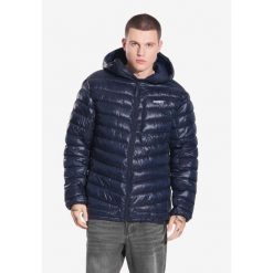 Kurtka turystyczna męska Prosto Synthetic. Niebieskie kurtki męskie Prosto., m, bez wzorów, bez ramiączek, bez kaptura. Za 424.99 zł.